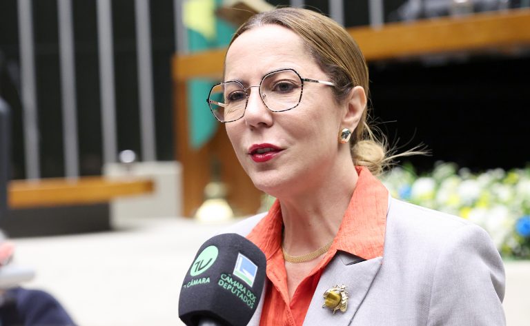 Delegada Katarina, autora do projeto 